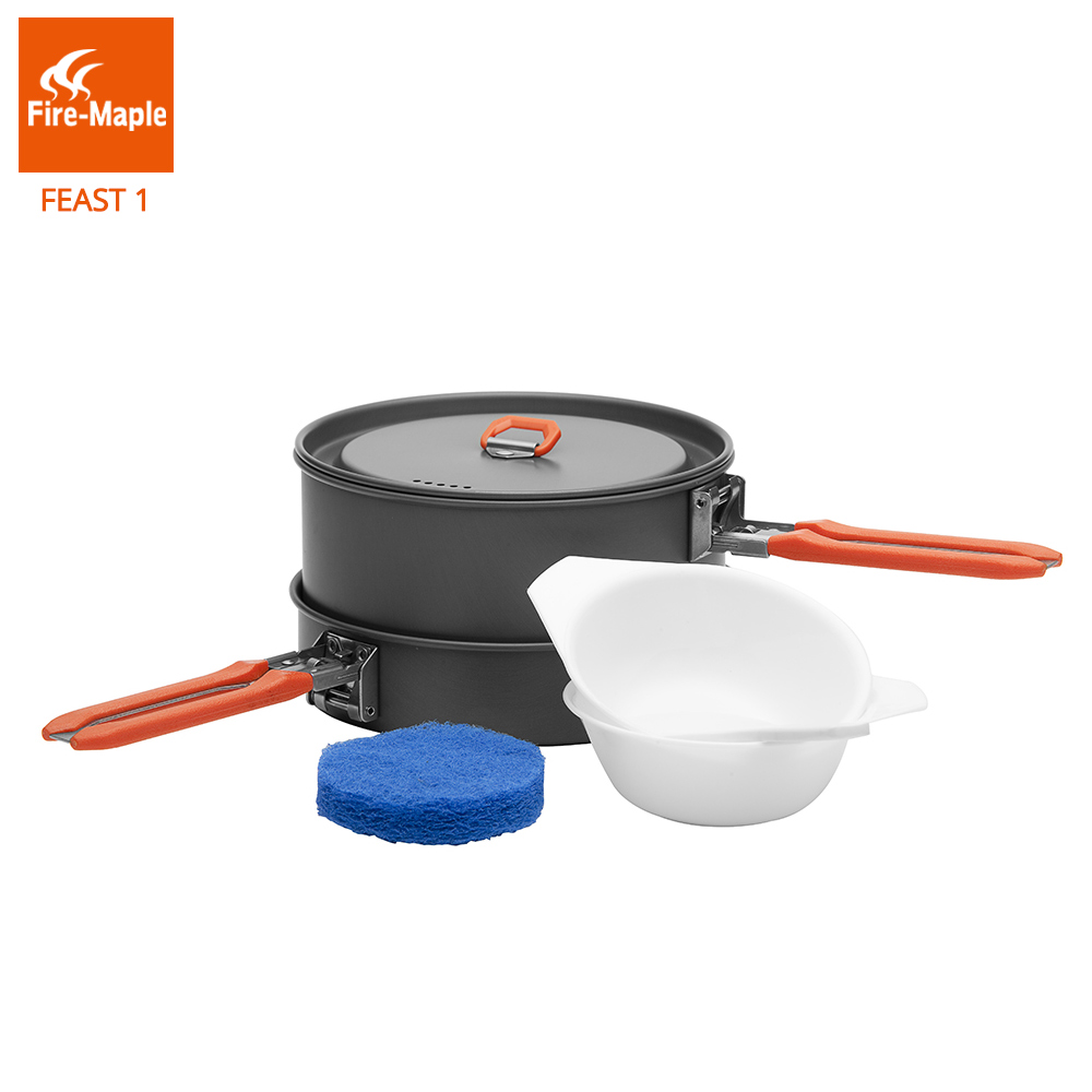 Camping Cooking Kit - Fire Maple Feast 1 Outdoor Camping
