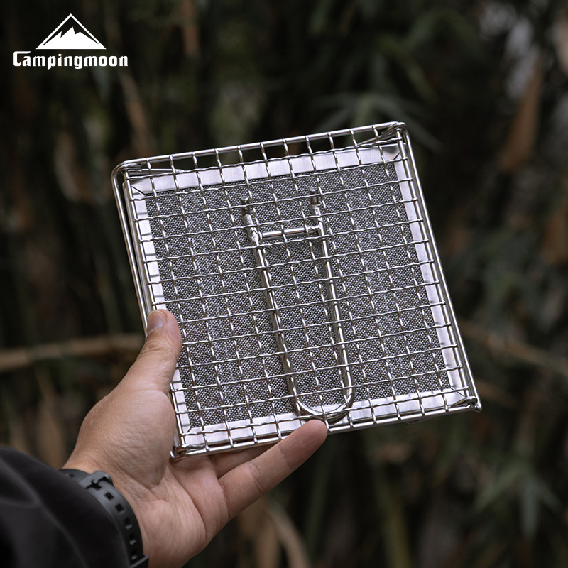 Camping Cooking Stove - CAMPINGMOON Outdoor Camping 304 Stainless Steel