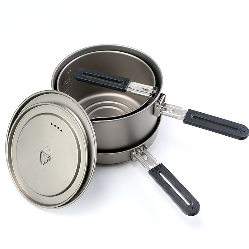 Frying Pot Cooking Pot Pure Ti - Camping Cooking Noodles recension och pris