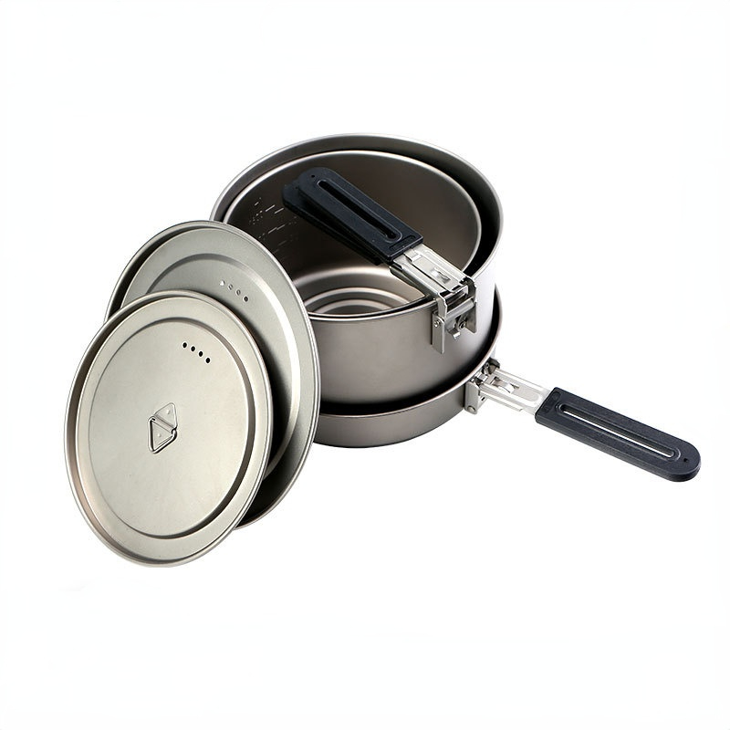 Frying Pot Cooking Pot Pure Ti - Camping Cooking Noodles recension och pris
