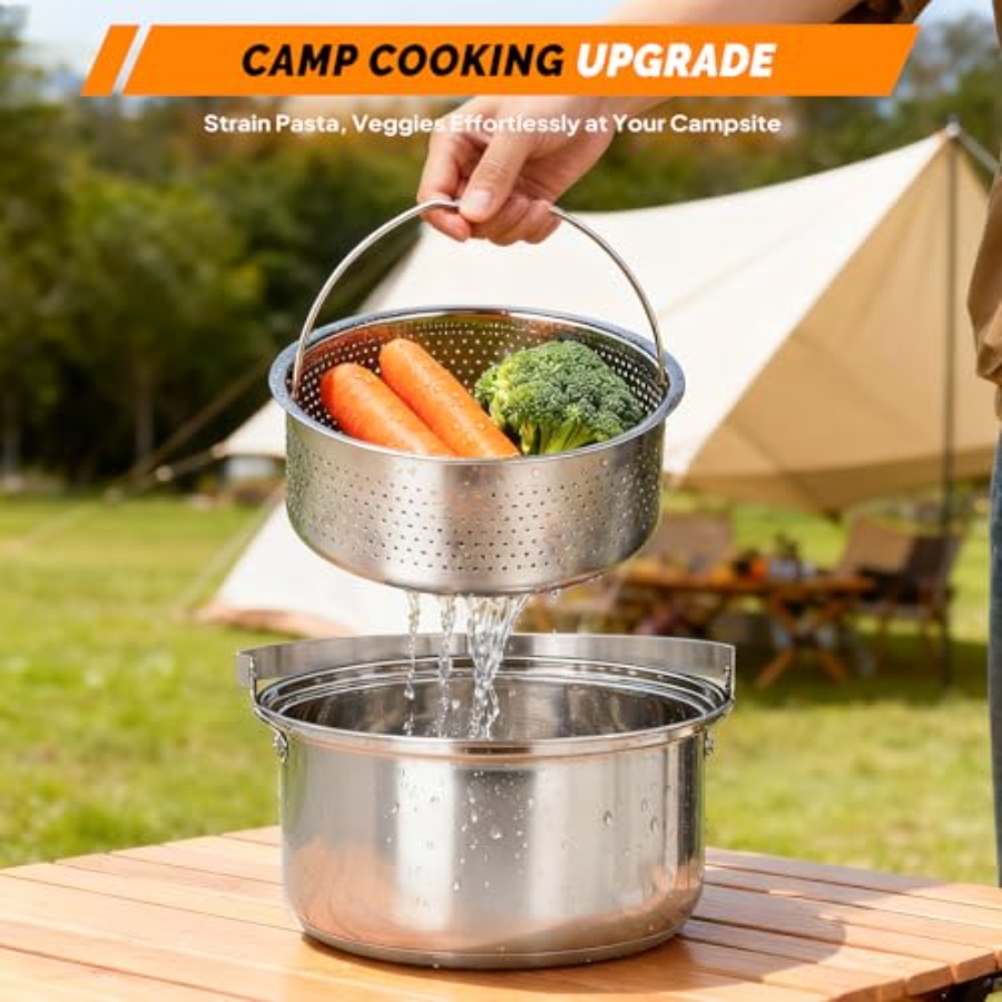 Camping Cookware Set, Lightwei - Nesting Camping Cooking Set recension och pris