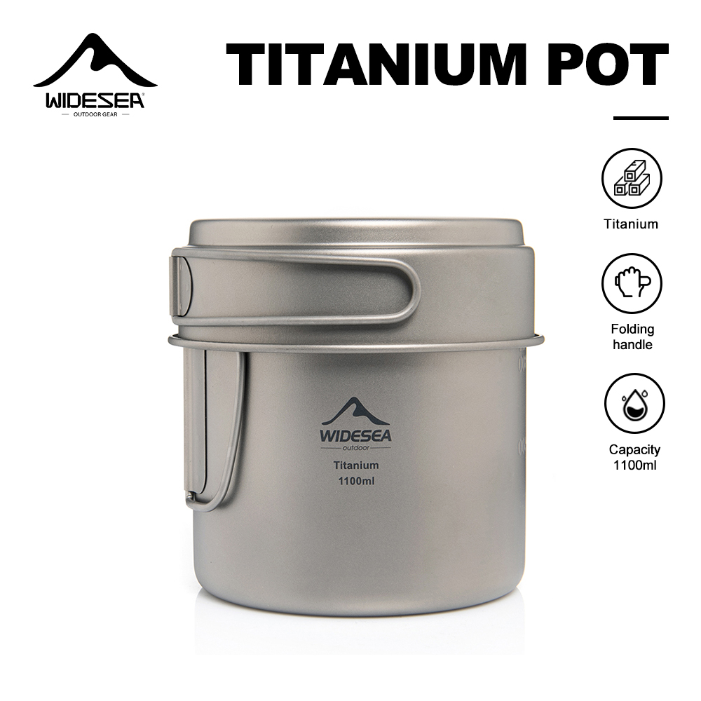 Widesea Ultralight Titanium Ca - Camping Cooking Kit recension och pris