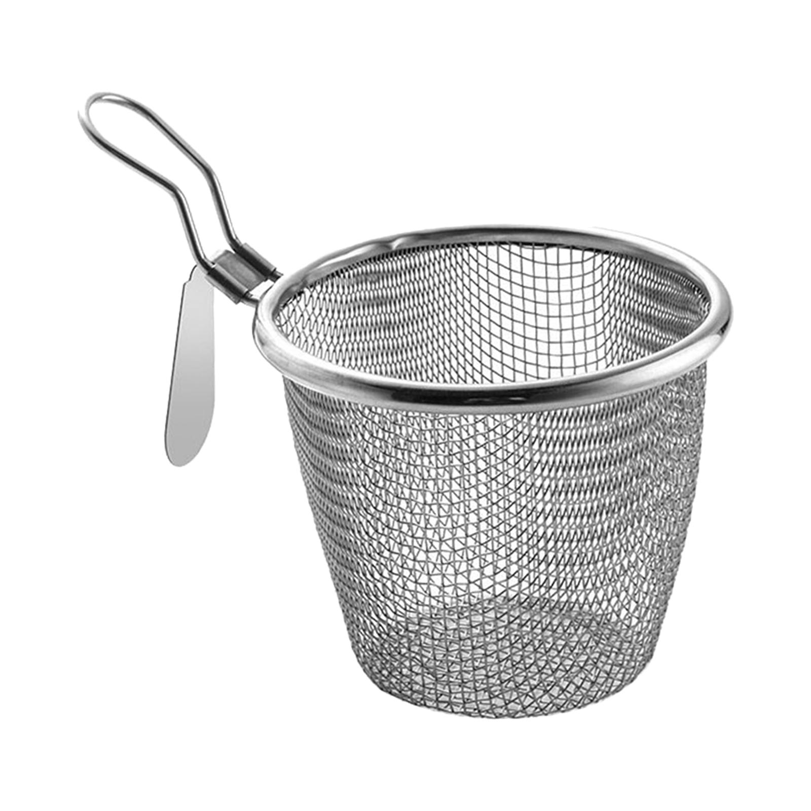 Stainless Steel Mesh Strainer  - Camping Cooking Noodles recension och pris