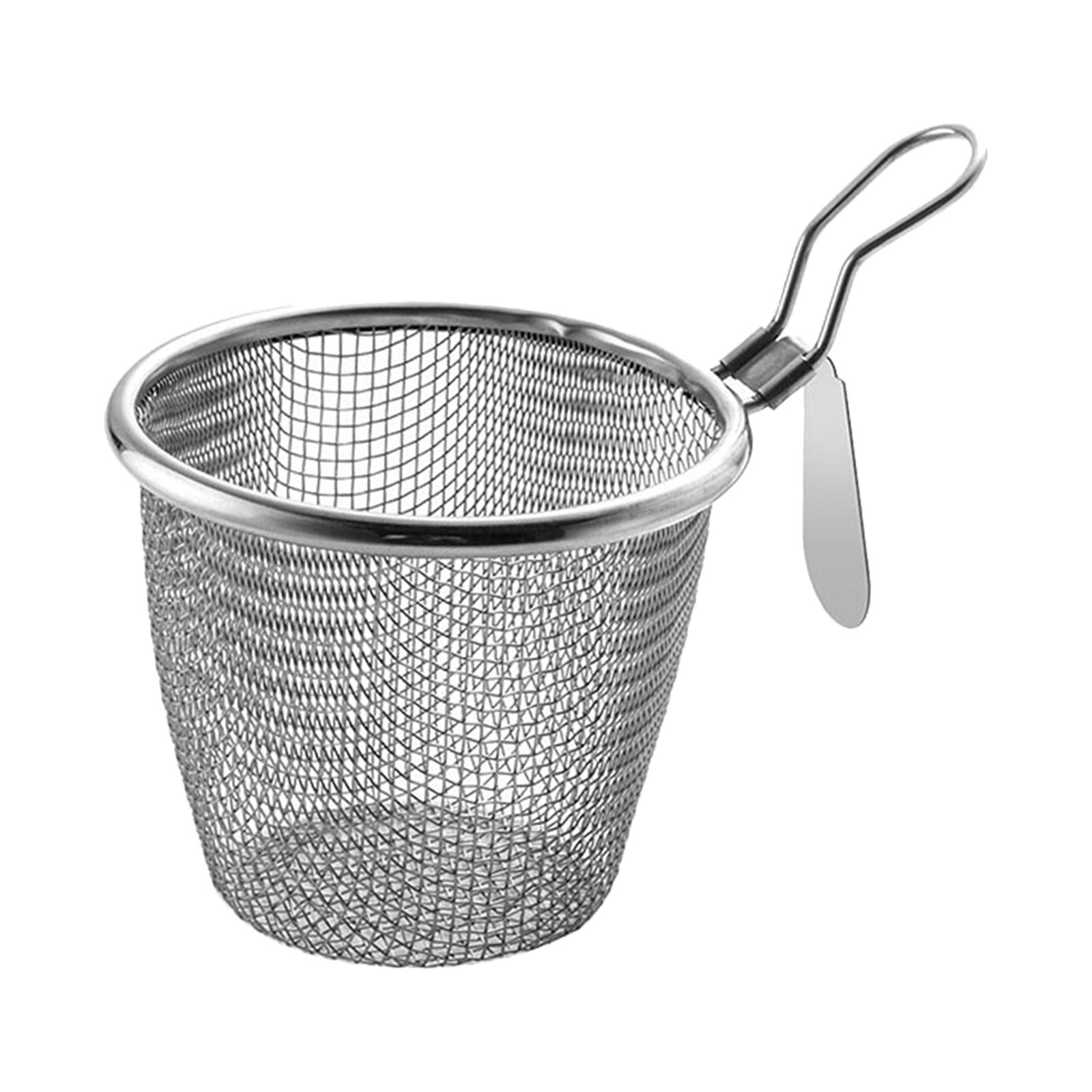 Stainless Steel Mesh Strainer  - Camping Cooking Noodles recension och pris
