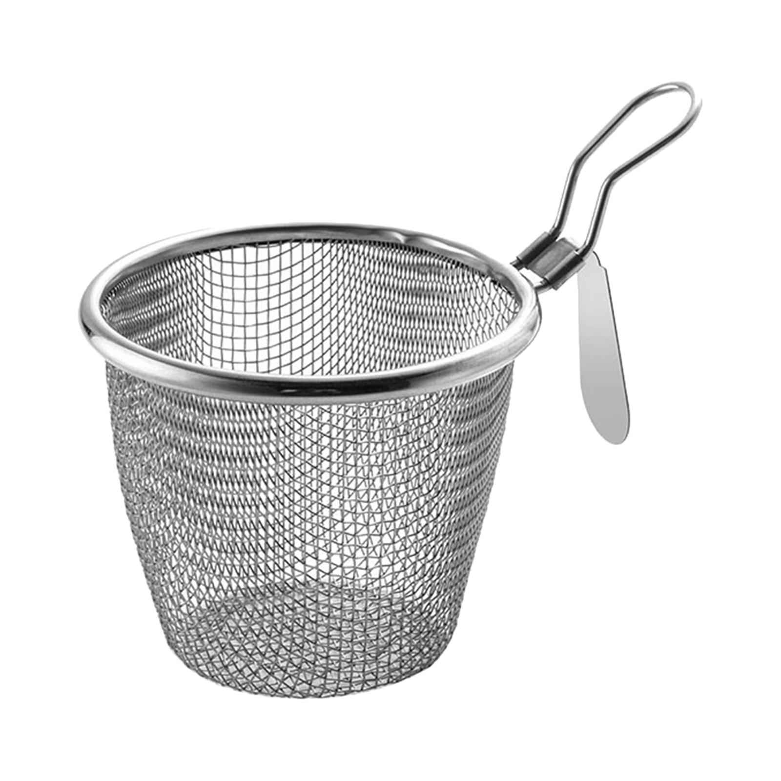 Stainless Steel Mesh Strainer  - Camping Cooking Noodles recension och pris