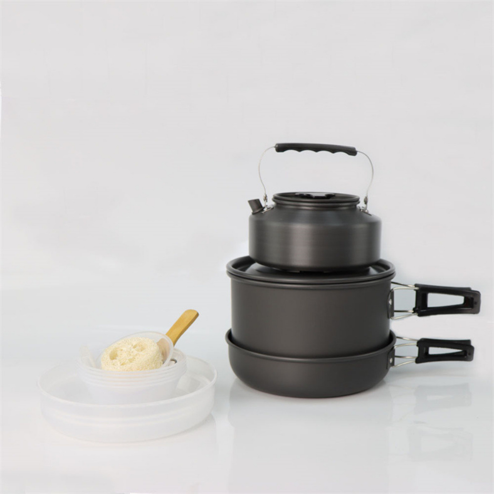 Lightweight Aluminum Alloy Out - Camping Lightweight Cooking Pot recension och pris