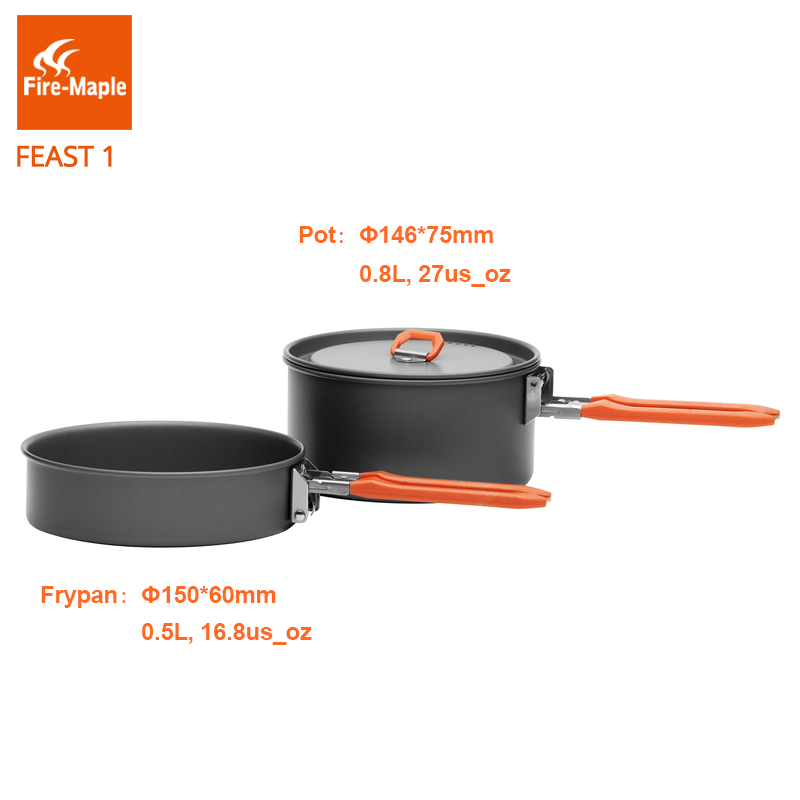 Fire Maple Feast 1 Outdoor Cam - Camping Cooking Kit recension och pris
