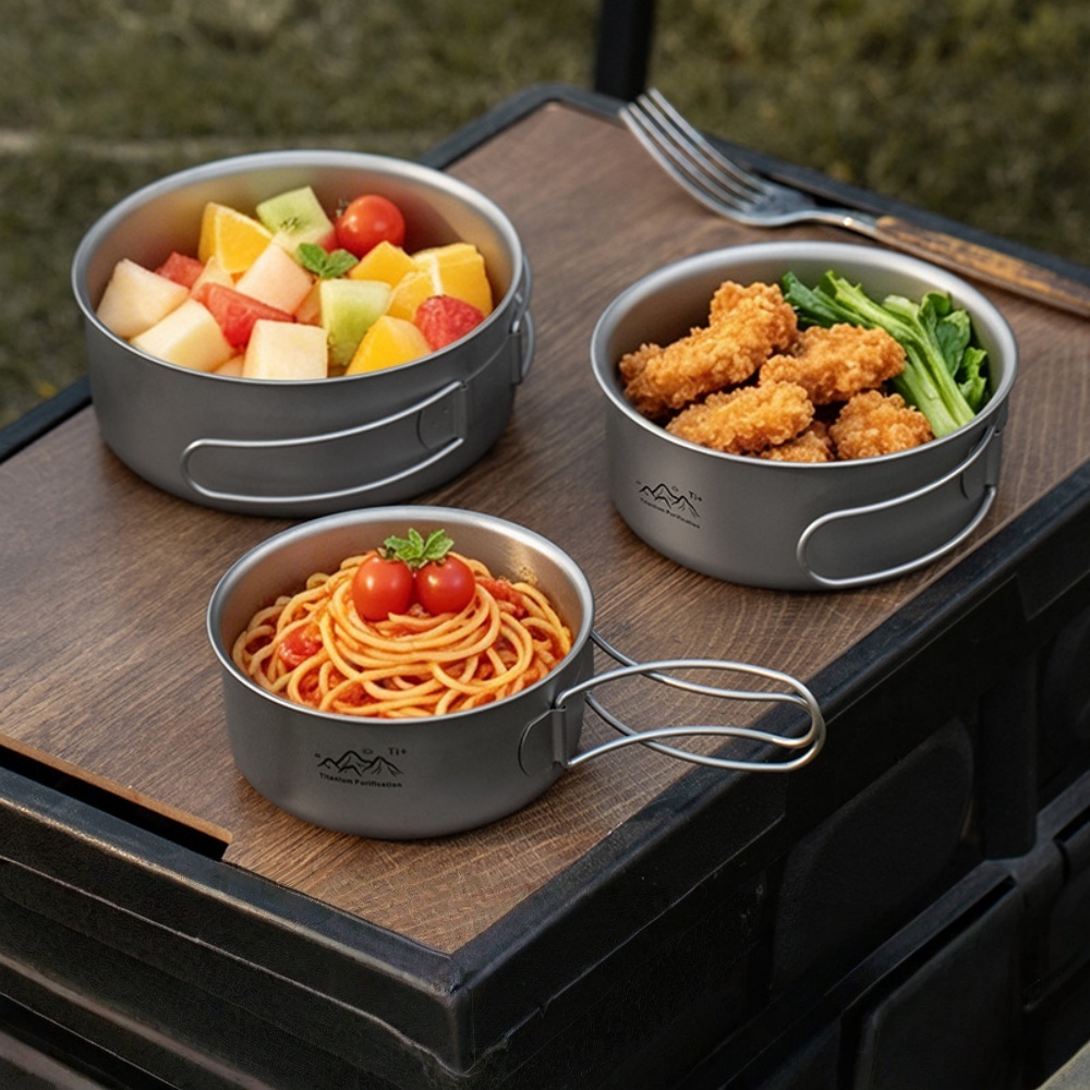 Ultralight Titanium Camping Po - Camping Cooking Noodles recension och pris
