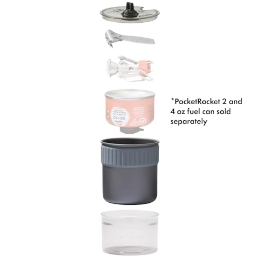 Trail Mini Solo Camping Cook S - Nesting Camping Cooking Set recension och pris