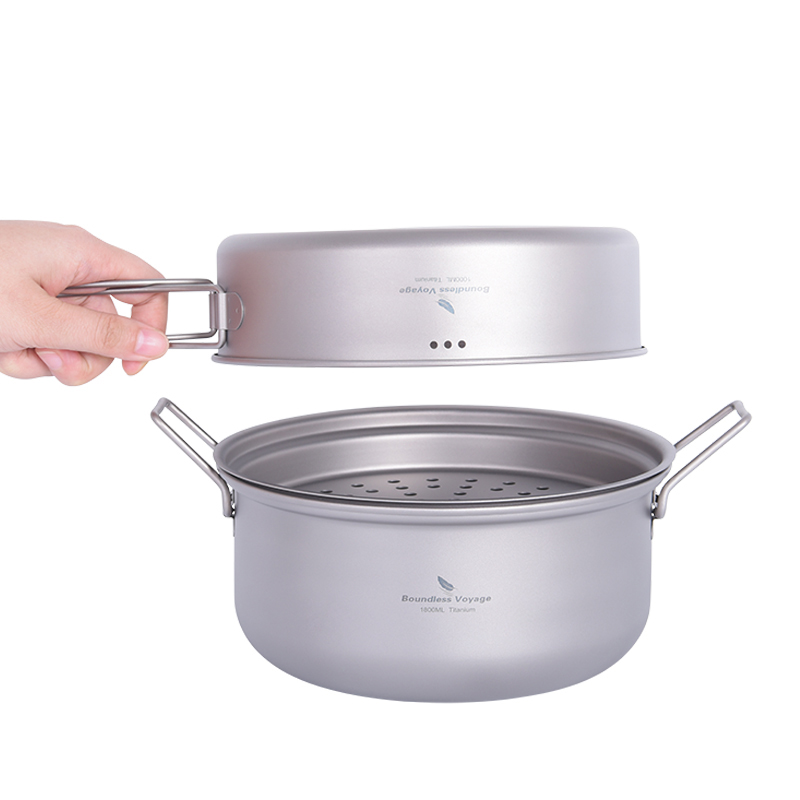 Boundless Voyage Titanium Stea - Camping Cooking Kit recension och pris