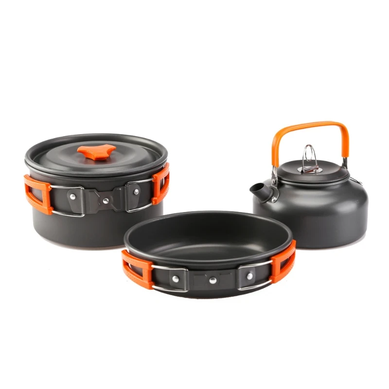 Outdoor Pot Pan Kettle Camping - Camping Cooking Kit recension och pris