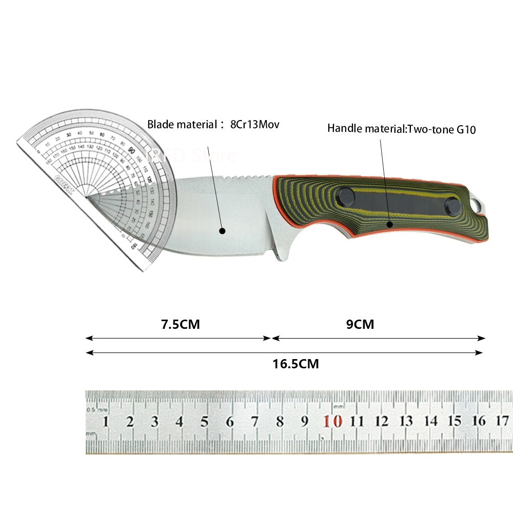 Jungle Adventure BM Hidden Can - Camping Cooking Knife With Sheath recension och pris