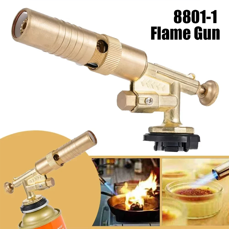 1pcs Flame Gas Torch for Campi - Camping Cooking Flame recension och pris
