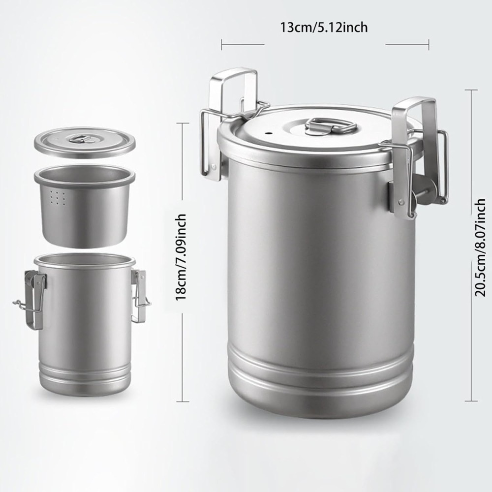Camping Cooking Nested Pot Set - Nesting Camping Cooking Set recension och pris