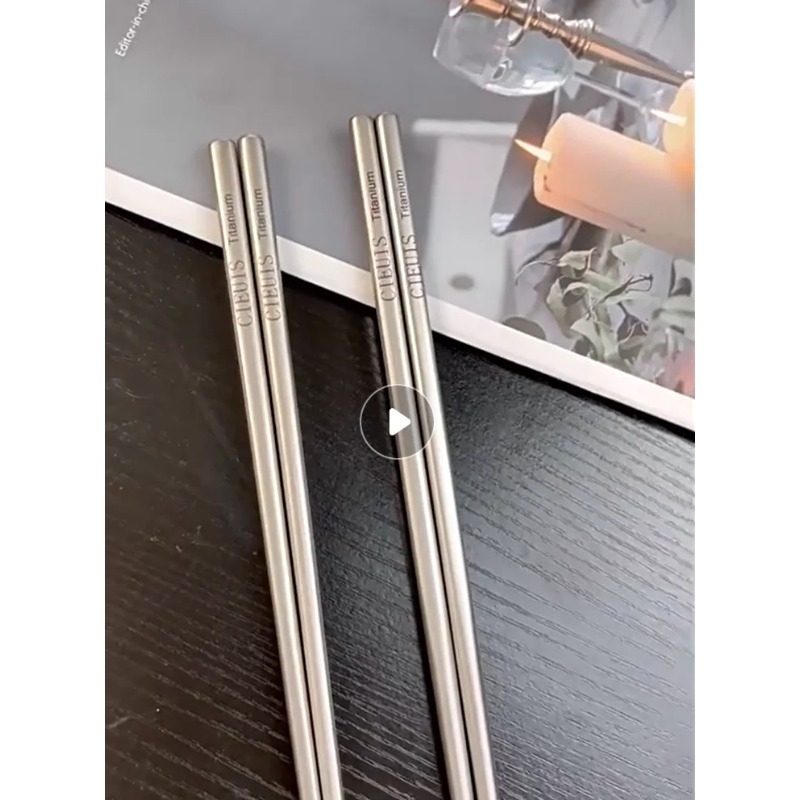 Durable Portable Titanium Chop - Camping Cooking Noodles recension och pris