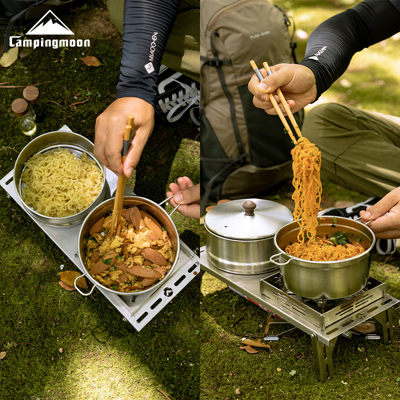 CAMPINGMOON S371 Sera Pot With - Camping Cooking Noodles recension och pris
