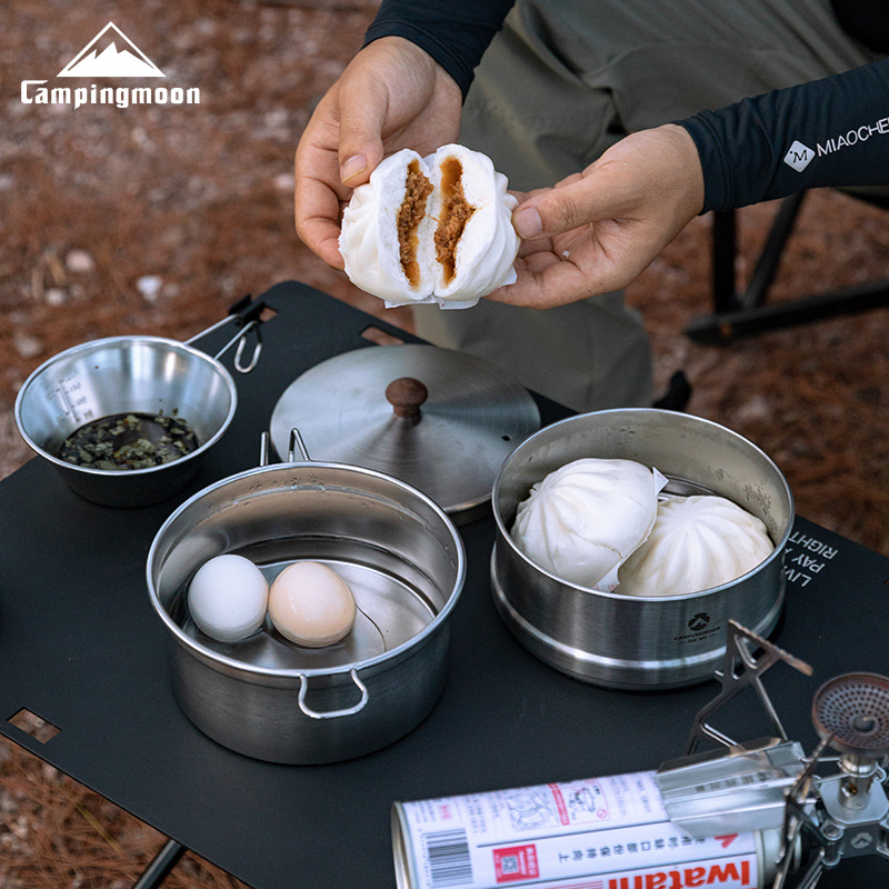 CAMPINGMOON S371 Sera Pot With - Camping Cooking Noodles recension och pris