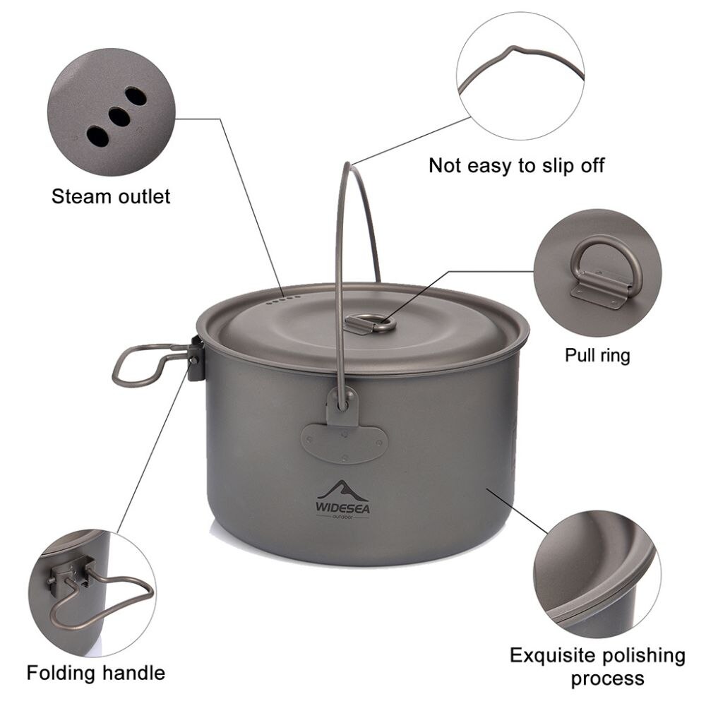Widesea Camping Tableware Tita - Camping Cooking Kit recension och pris