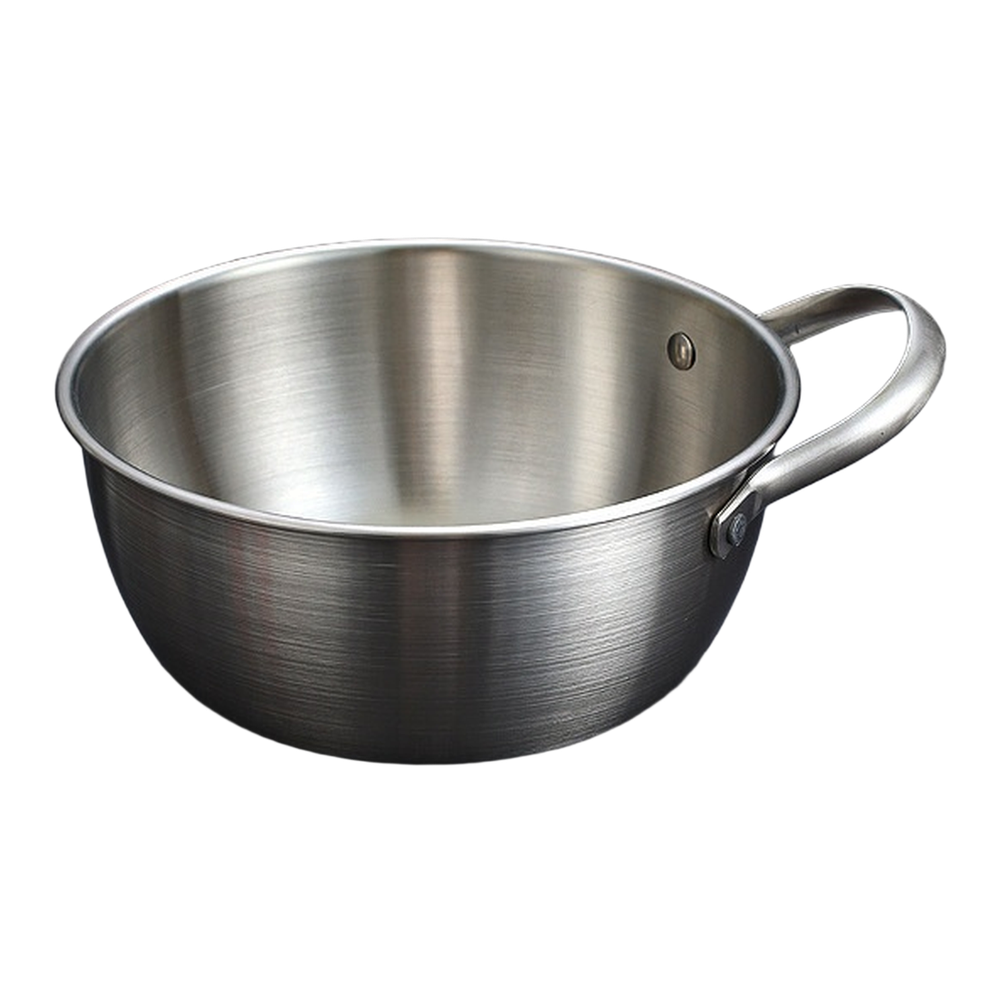 Stainless Steel Mixing Bowl Se - Camping Cooking Noodles recension och pris