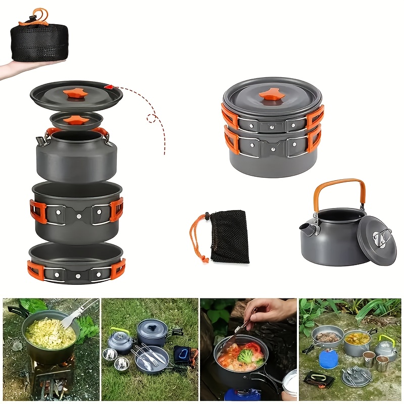 Ultra Portable Camping Cookwar - Camping Cooking Kit recension och pris