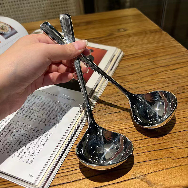 New 1PC Stainless Steel Spoon  - Camping Cooking Noodles recension och pris