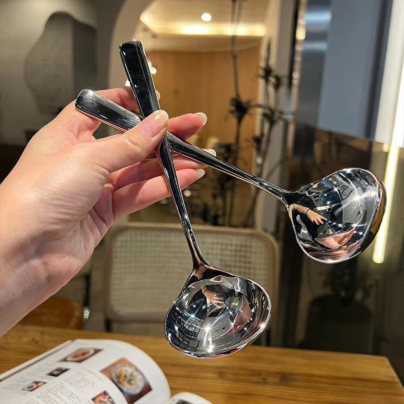 New 1PC Stainless Steel Spoon  - Camping Cooking Noodles recension och pris