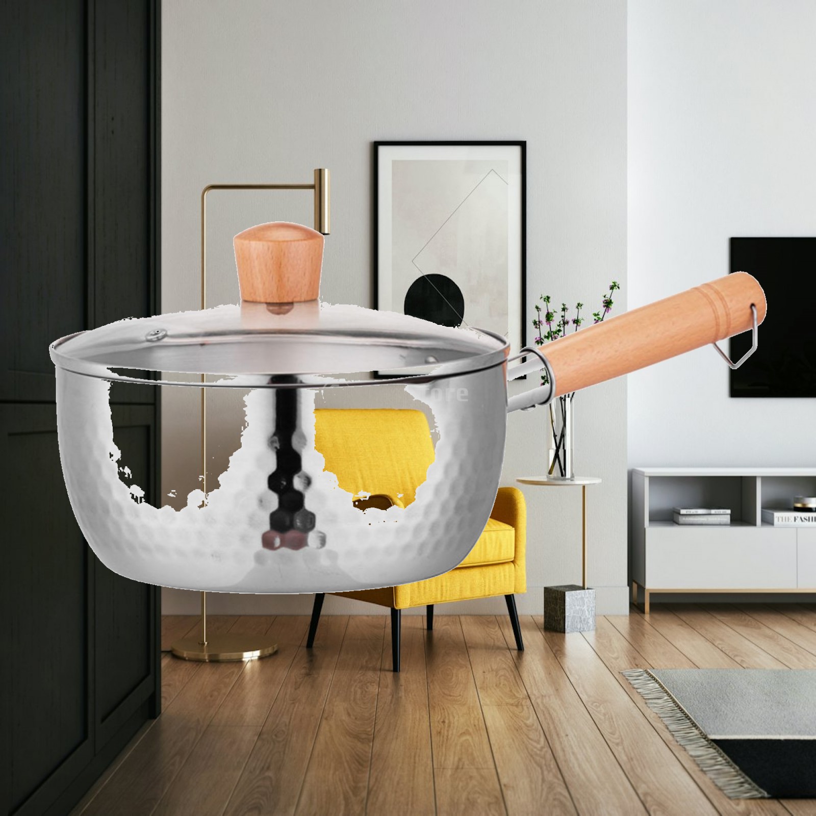 Japanese Saucepan with Lid Sma - Camping Cooking Noodles recension och pris