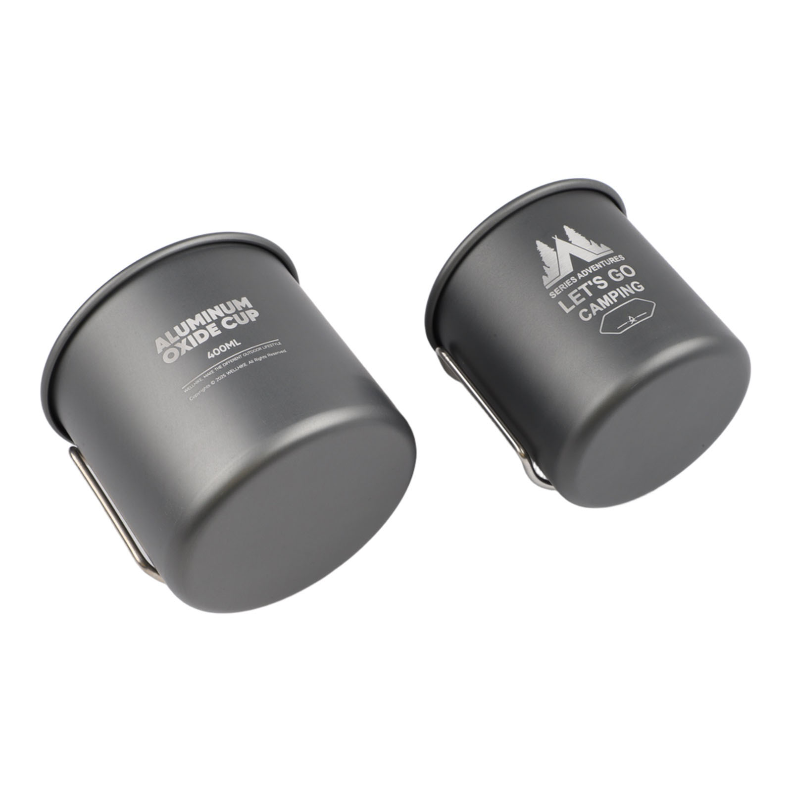 Aluminum Alloy Camping Mug Set - Nesting Camping Cooking Set recension och pris