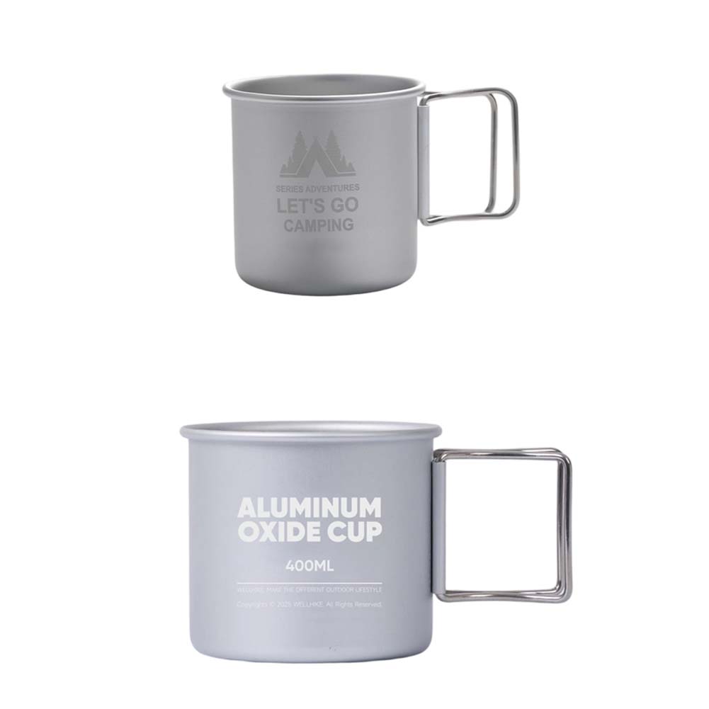 Aluminum Alloy Camping Mug Set - Nesting Camping Cooking Set recension och pris