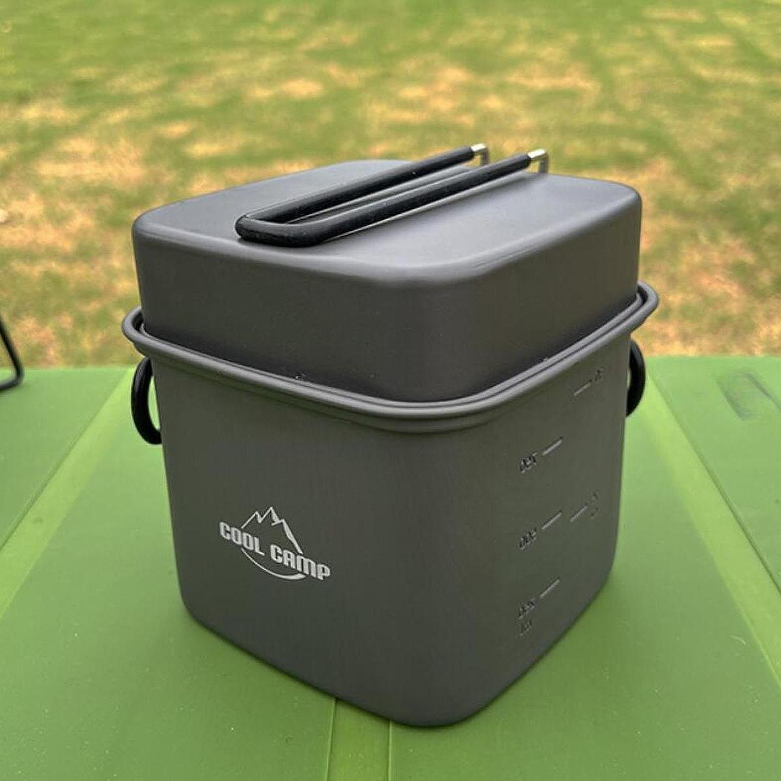 Camping Cookware Set Frying Pa - Camping Lightweight Cooking Pot recension och pris