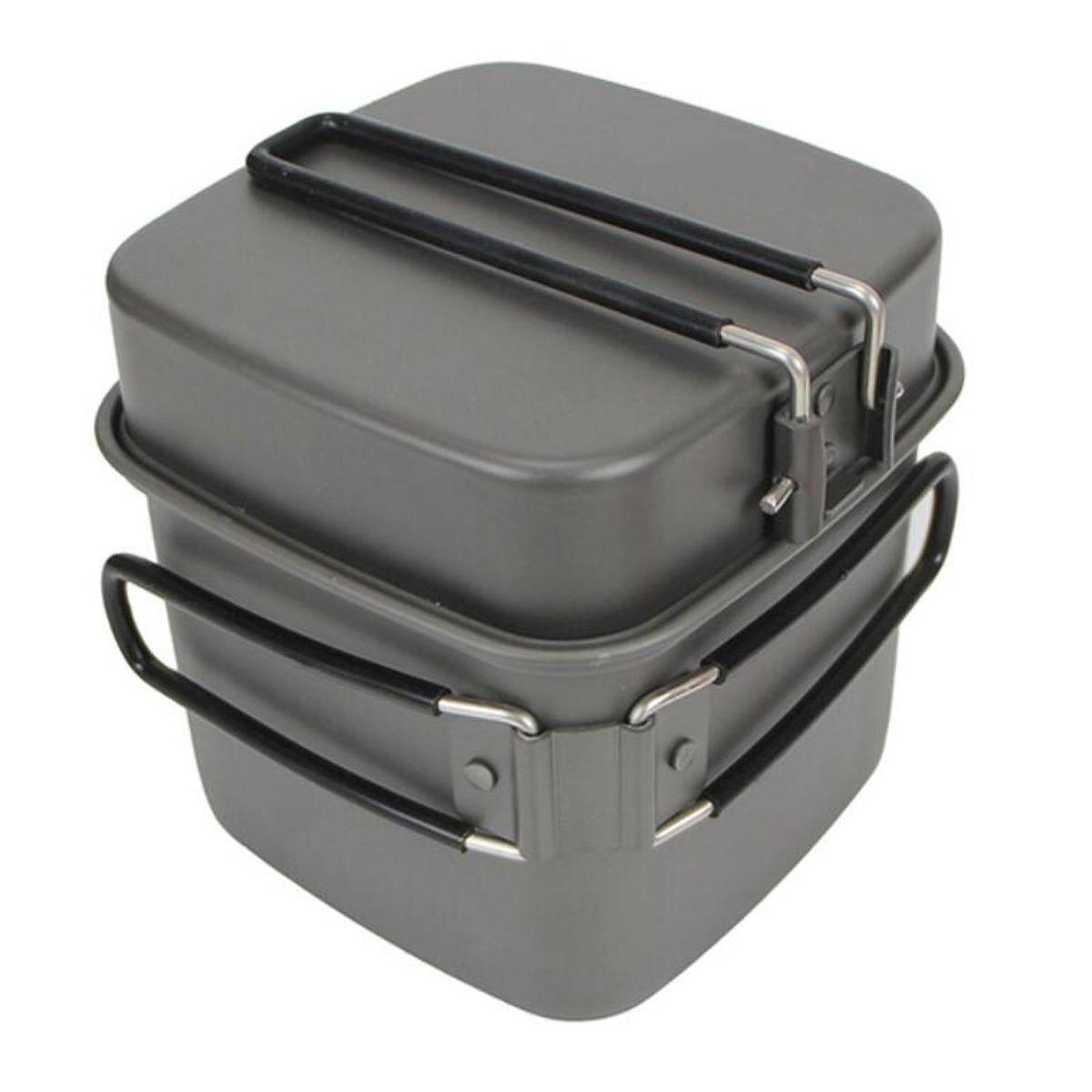 Camping Cookware Set Frying Pa - Camping Lightweight Cooking Pot recension och pris