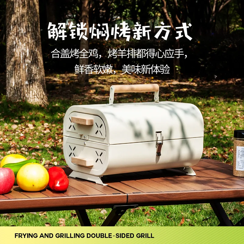Barbecue Oven Household Grill  - Camping Cooking Stove recension och pris