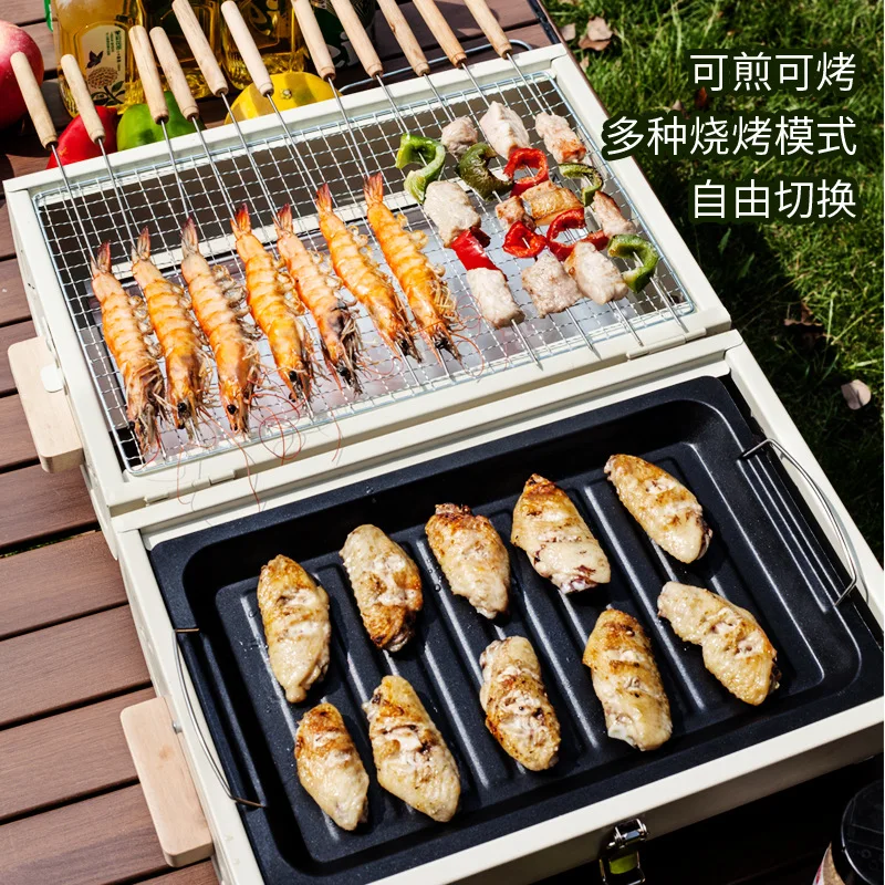 Barbecue Oven Household Grill  - Camping Cooking Stove recension och pris