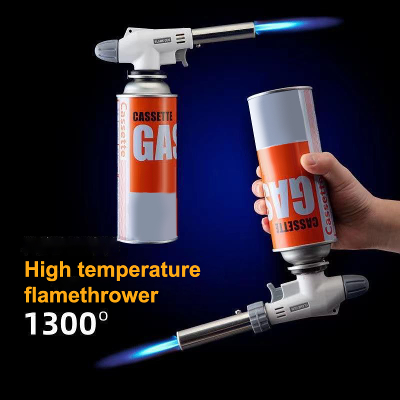 Portable Butane Torch Lighter  - Camping Cooking Flame recension och pris