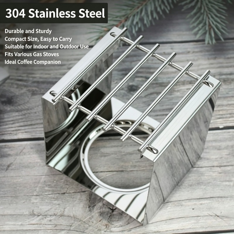 Stainless Steel Square Coffee  - Camping Cooking Stove recension och pris