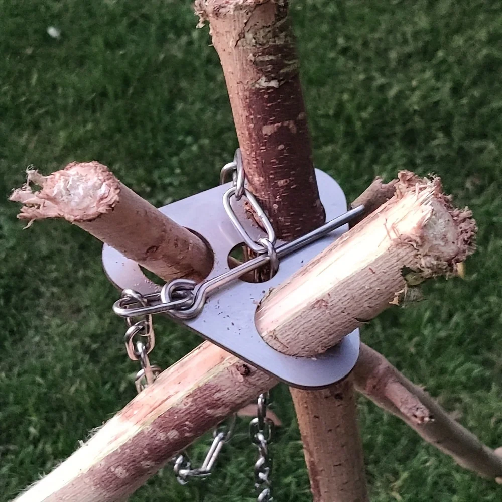 Stainless Steel Camping Tripod - Camping Cooking Kit recension och pris