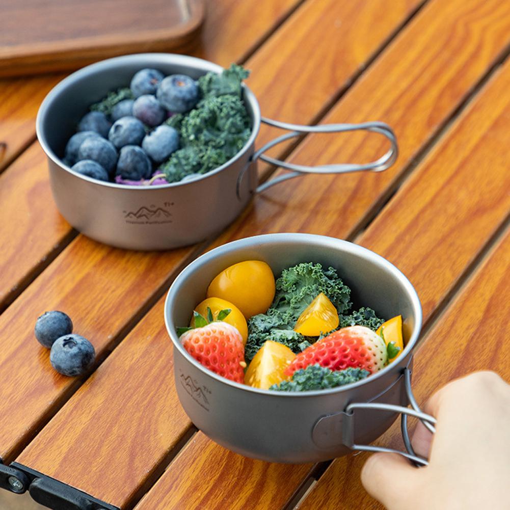 Ultralight Camping Pot Portabl - Camping Cooking Noodles recension och pris