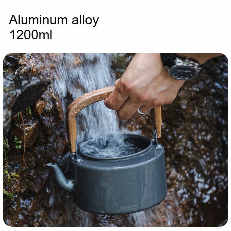 1.2L Lightweight Aluminum Allo - Camping Lightweight Cooking Pot recension och pris