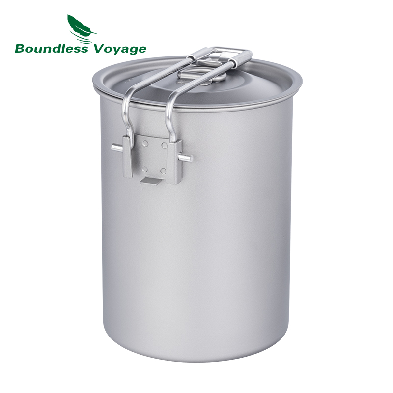 Boundless Voyage 900ml Titaniu - Camping Lightweight Cooking Pot recension och pris