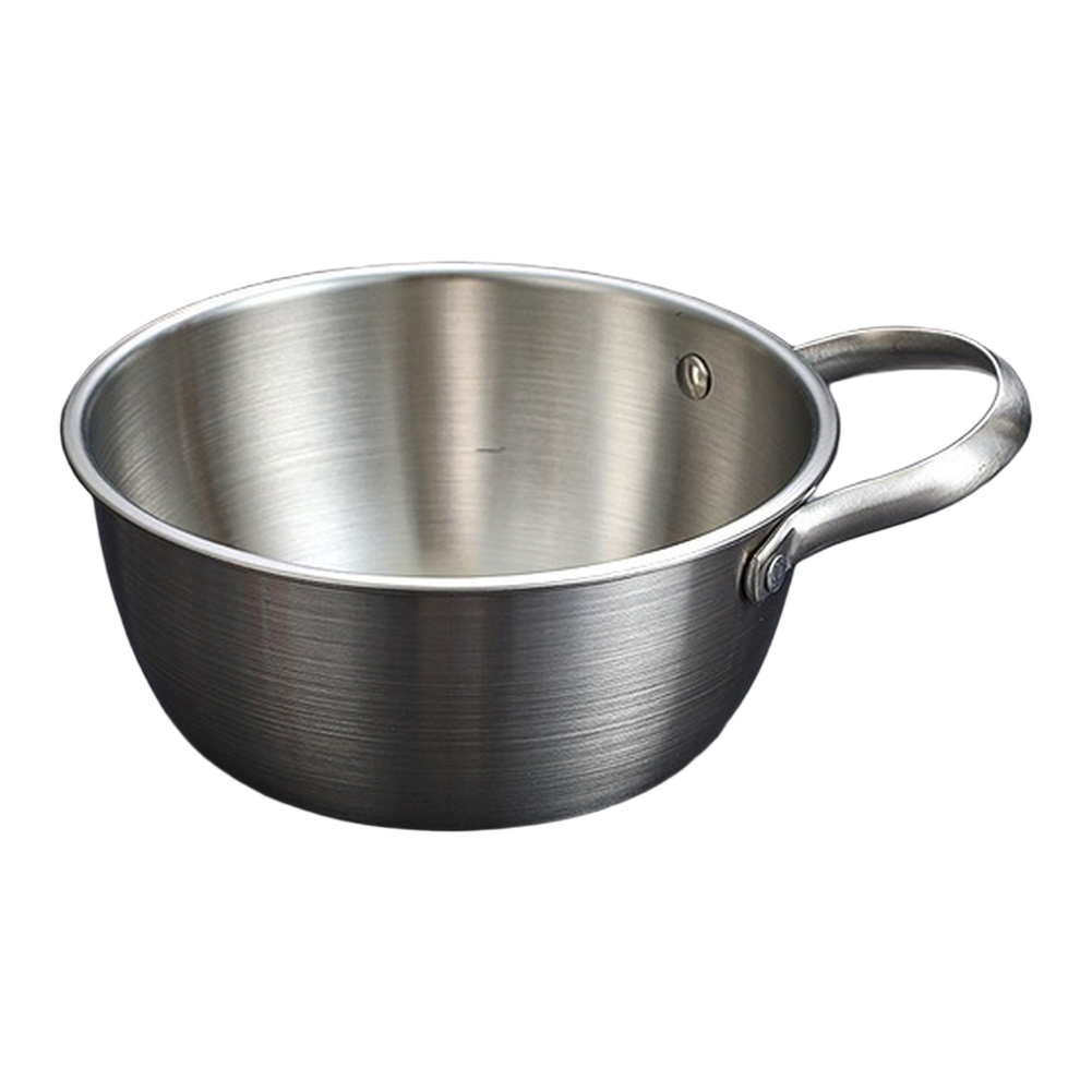 Stainless Steel Mixing Bowl Se - Camping Cooking Noodles recension och pris