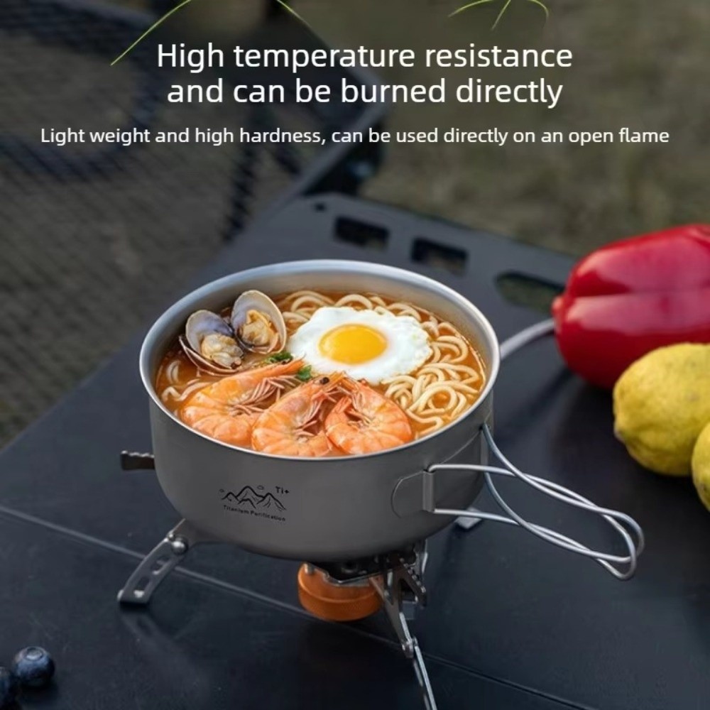 Portable Ultralight Camping Po - Camping Cooking Noodles recension och pris