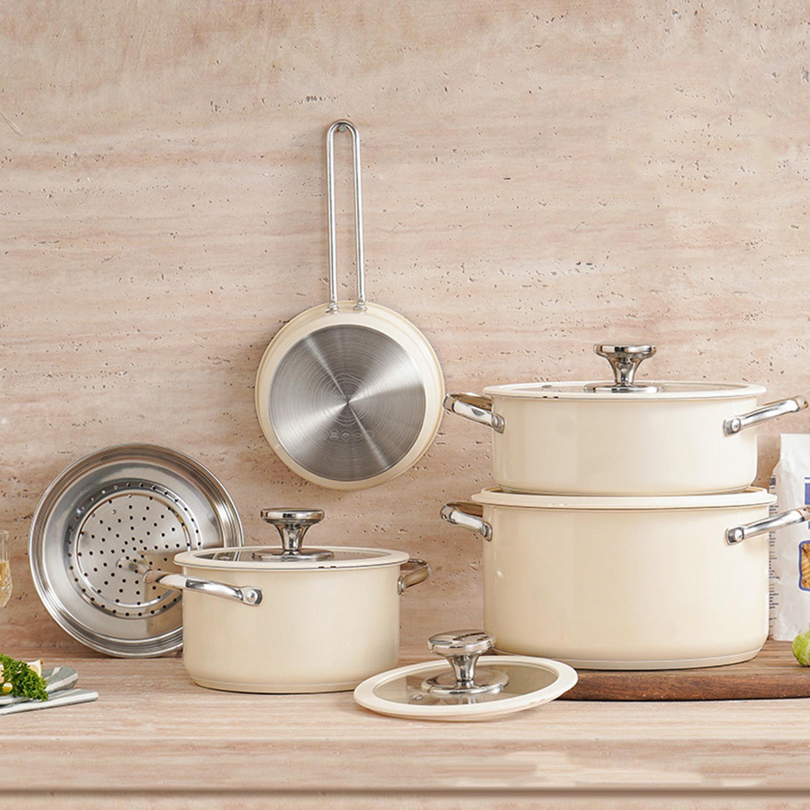Milk Pan Small Saucepan Thicke - Camping Cooking Noodles recension och pris