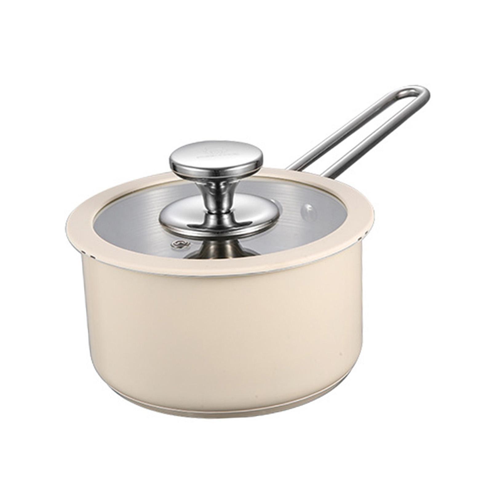 Milk Pan Small Saucepan Thicke - Camping Cooking Noodles recension och pris