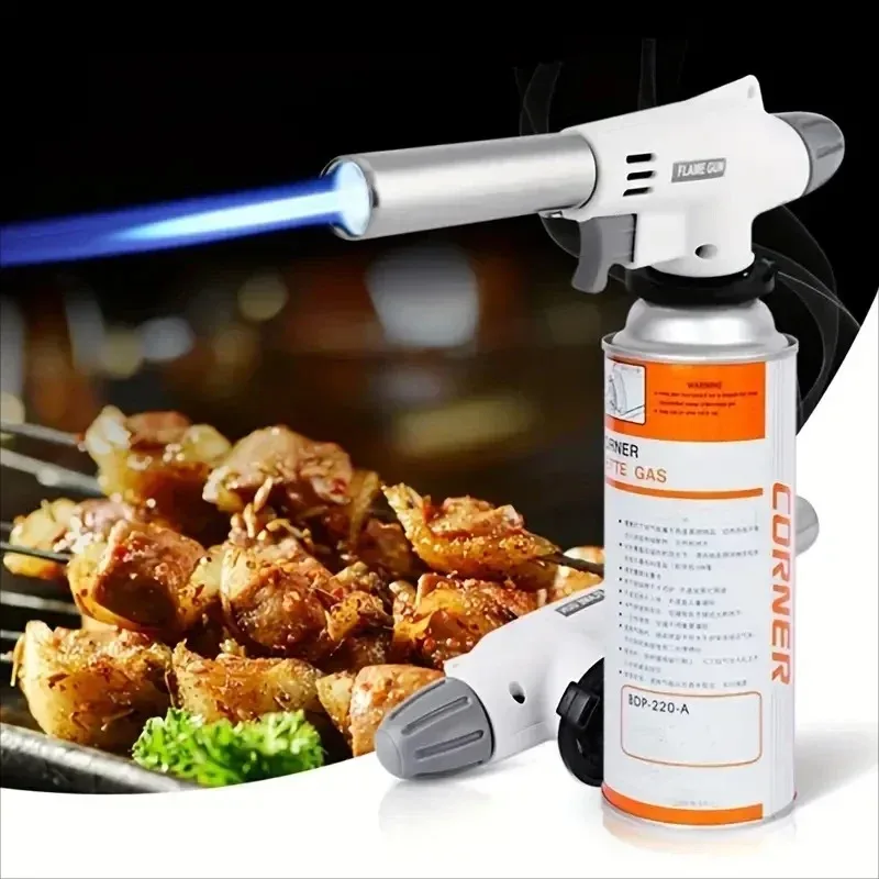 Portable Flame Gun Multifuncti - Camping Cooking Flame recension och pris