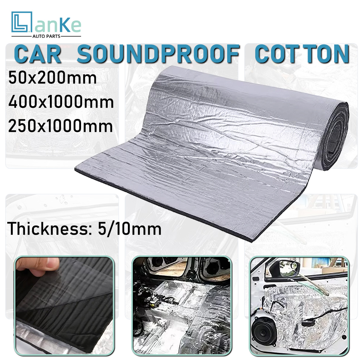 Lanke High Density Foam Soundp - Aluminum Foil Heavy Duty recension och pris