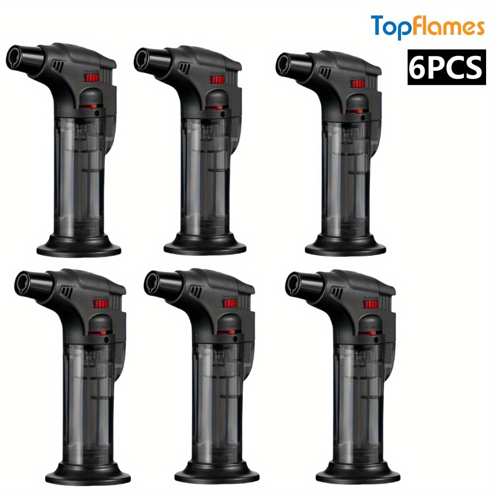 6PCS Spray Gun Jet Butane Gas  - Camping Cooking Flame recension och pris