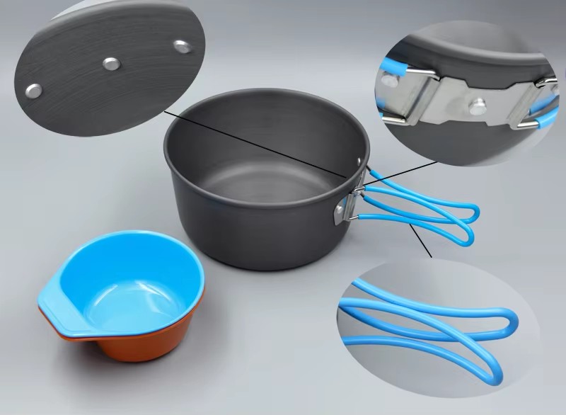 Camping Cookware Backpacking P - Camping Cooking Kit recension och pris