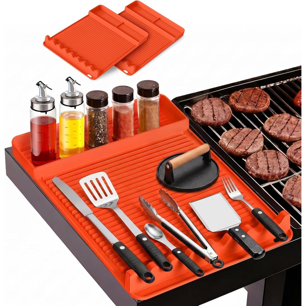 Heat Resistant Silicone Grill  - Camping With Cooking recension och pris
