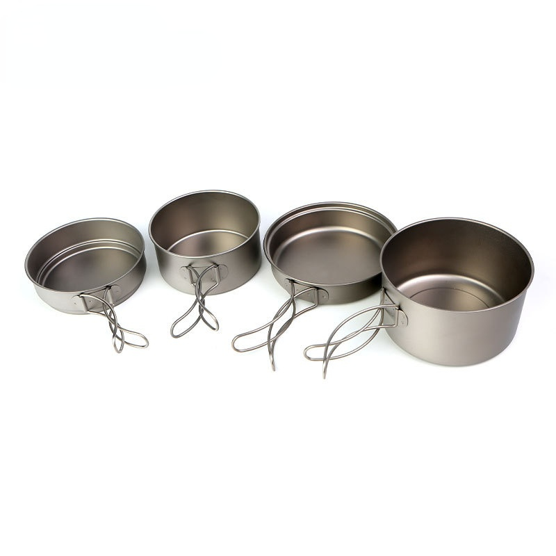 650ml or 1050ml Set Pot Combin - Camping Cooking Noodles recension och pris