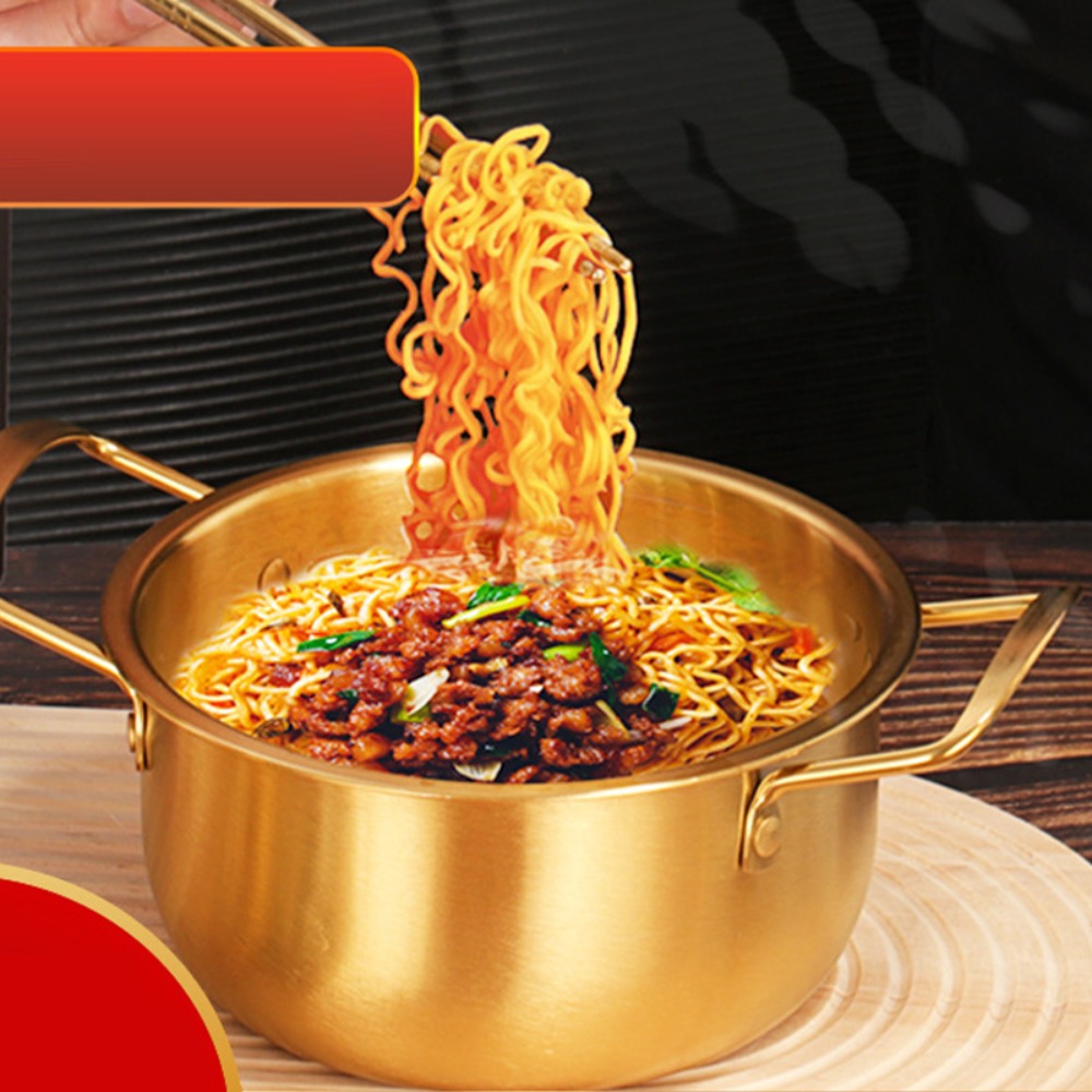 Stainless Steel Korean Ramen P - Camping Cooking Noodles recension och pris